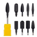 factory good quality tools volcano bit for polishing nails nail drill bit